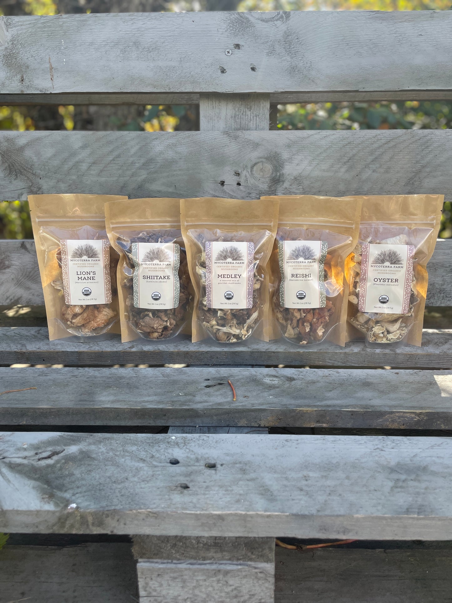 Certified Organic Dried Mushroom Mixed Case