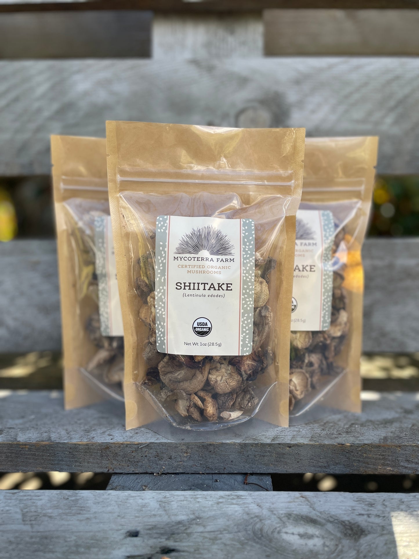 Certified Organic Dried Shiitake Mushrooms