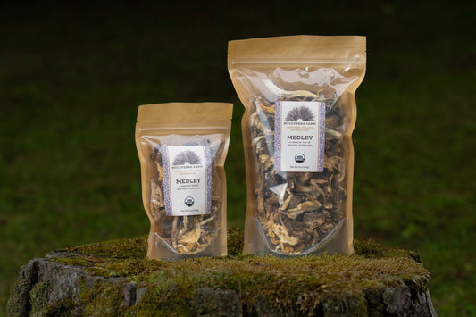 Certified Organic Dried Mushroom Medley
