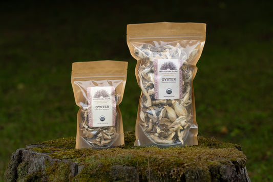 Certified Organic Dried Oyster Mushroom