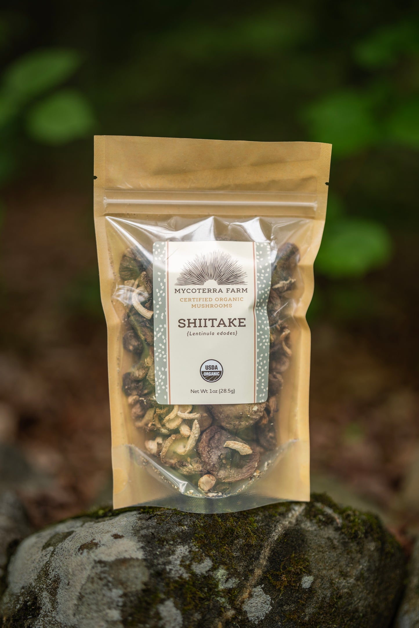 Certified Organic Dried Shiitake Mushrooms